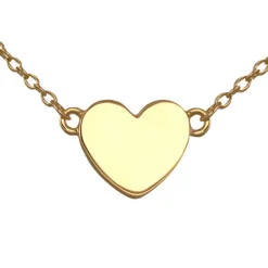 Amour guldhalsband med hjärta äkta guld 18 karat