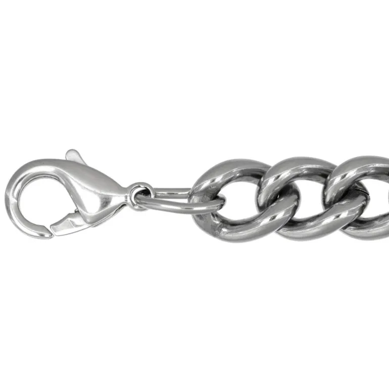 Armband Billy stål pansarlänk