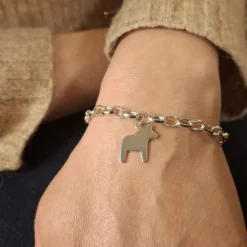 Armband med dalahäst
