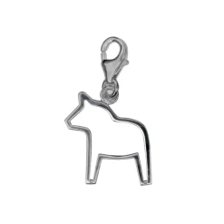 Berlock dalahäst äkta silver