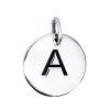 Bokstavsberlock smycke bokstav A äkta silver