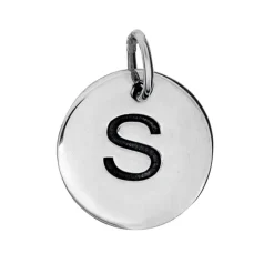 Bokstavsberlock smycke bokstav S äkta silver