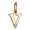 Bokstavssmycke V äkta guld 9 karat