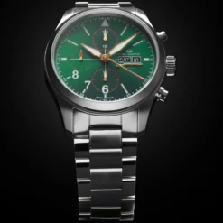 Carl Gustaf Watches automat cronograf Forest Green