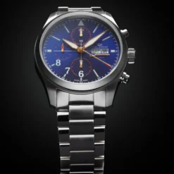 Carl Gustaf Watches automat cronograf Cobalt Blue