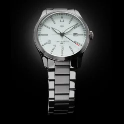 Carl Gustaf Watches m1867 Cheramic White
