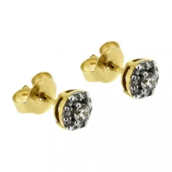 Carmoséörhängen rödguld 18 karat