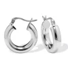 Chunky hoops äkta silver 20 mm
