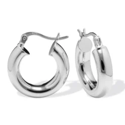 Chunky hoops äkta silver 20 mm