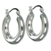 Chunky hoops äkta silver 25 mm