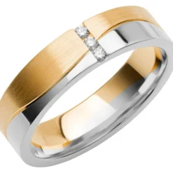 Color of love diamant SR4011 Förlovningsring Vigselring