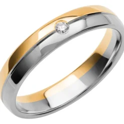 Color of love diamant SR4010 Förlovningsring Vigselring