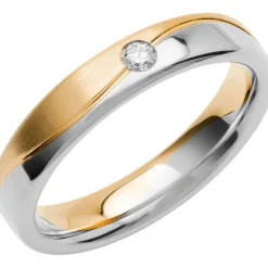 Color of love diamant SR4015 Förlovningsring Vigselring