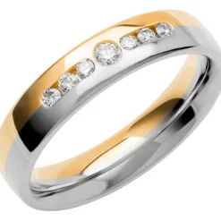 Color of love diamant SR4021 Förlovningsring Vigselring