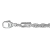 Cordell rope armband äkta silver 19 cm