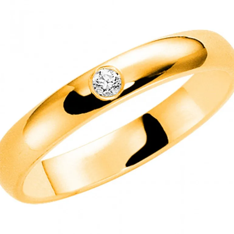 DG274-3.5 5.1 Förlovningsring Vigselring