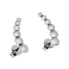 Dots örhängen öronklättrare äkta silver