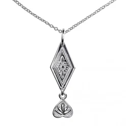 Dräktsmycke med kedja