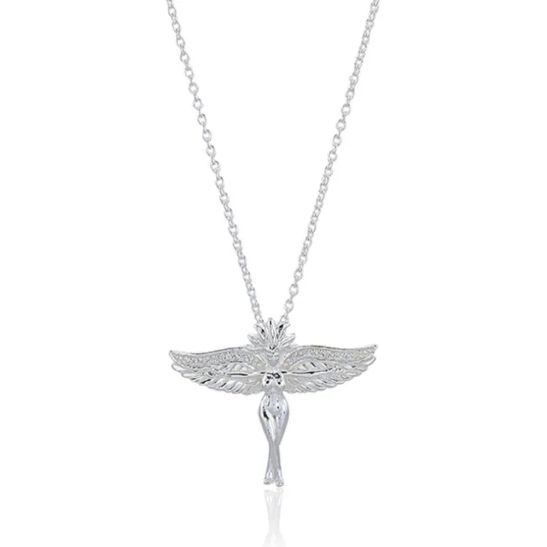 Goddess of love halsband silver