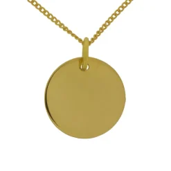 Guldberlock med guldkedja 18 karat