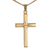Guldhalsband med kors äkta guld 18 karat