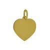Guldhjärta 18 karat platt