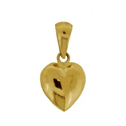 Guldhjärta berlock äkta guld 18 karat