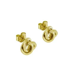 Guldörhängen knutar 18 karat 7 mm