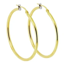 Guldörhängen stora ringar