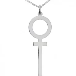 Halsband kvinnosymbol feministsmycke