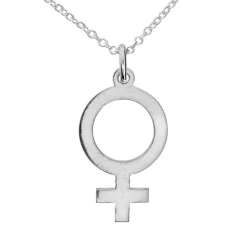 Halsband kvinnosymbol feministsmycke
