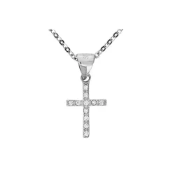 Halsband litet kors