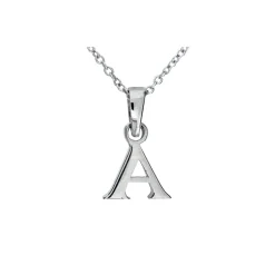 Halsband med bokstav A