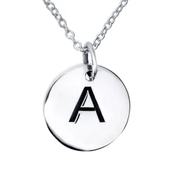 Halsband med bokstav A