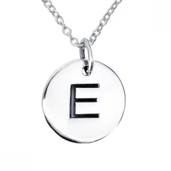 Halsband med bokstav E