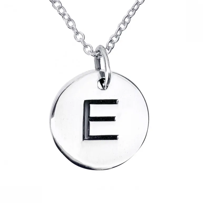 Halsband med bokstav E