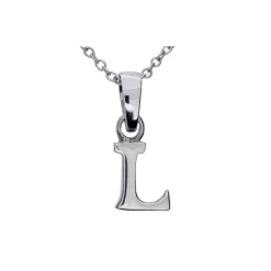 Halsband med bokstav L