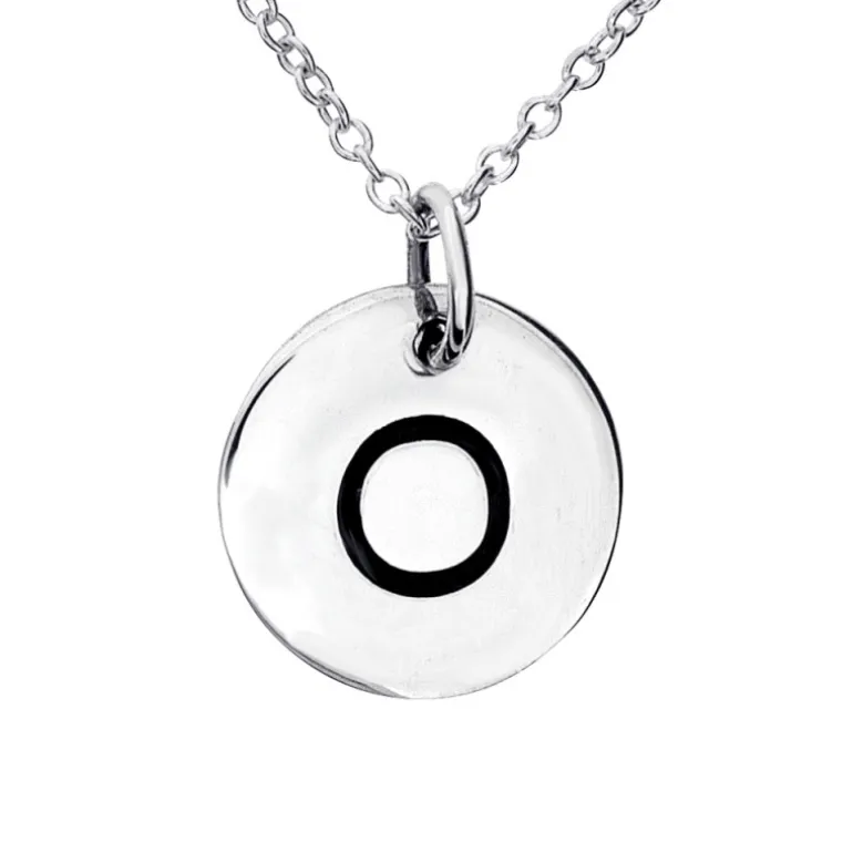 Halsband med bokstav O