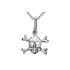 Halsband med döskalle