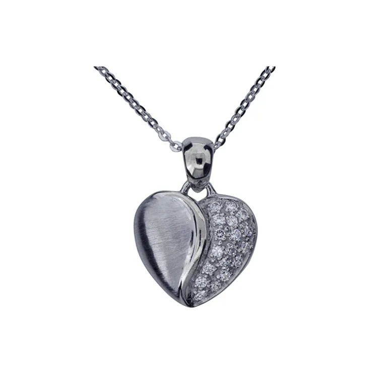 Halsband med hjärta