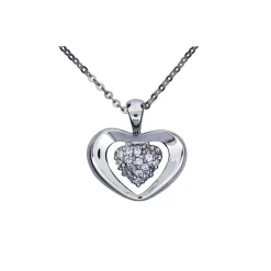 Halsband med hjärta