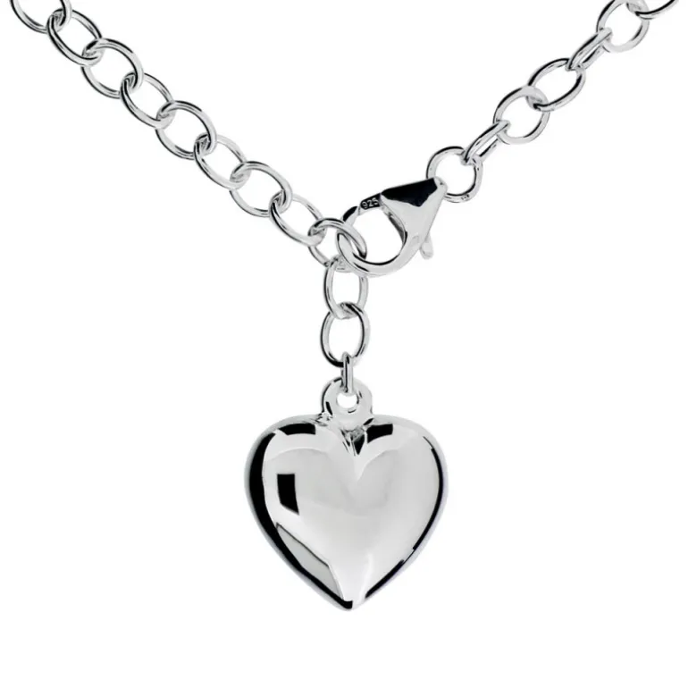 Halsband med hjärta