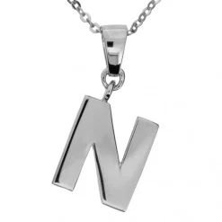 Halsband med stor bokstav N
