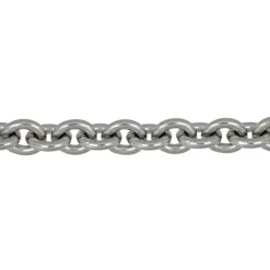 Halsband Nolan oval ankar stål 50 cm