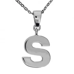 Halsband stor bokstav S