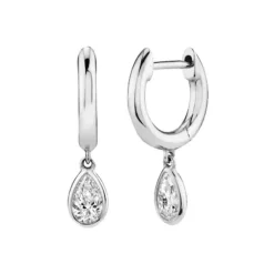 Hoops Tear äkta silver