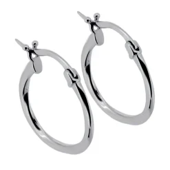 Irregular Hoops äkta silver