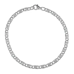 Irrgång Infinity silverarmband äkta silver 18 cm