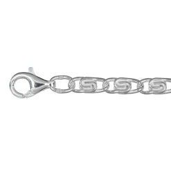Irrgång Infinity silverarmband äkta silver 18 cm