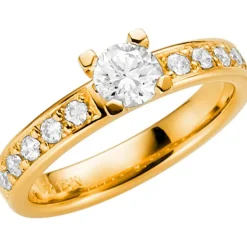 14K GNISTRA Förlovningsring Vigselring